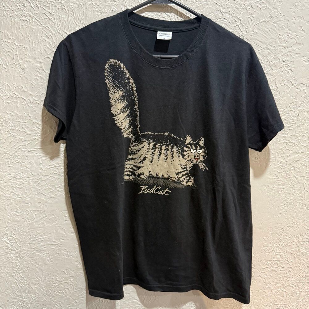 VINTAGE KLIBAN BAD CAT CRAZY SHIRTS HAWAII ORIGINAL SHIRT ADULT MEDIUM RARE